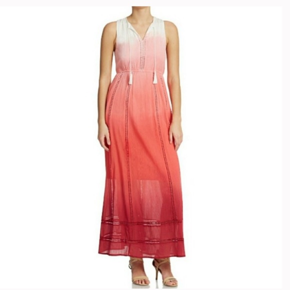 Tommy Bahama Dresses & Skirts - Tommy Bahaha Pink Ombré Maxi Dress Medium
